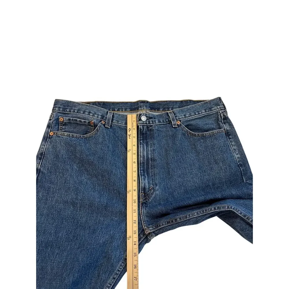 Levis 505 Jeans Mens Sz 40x30 Blue Regular Fit Straight Leg 100% Cotton Classic